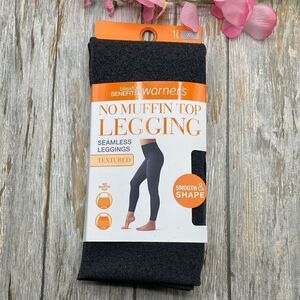 Women’s No Muffin Top Twill Seamless Shaping Textured Leggings Size XS
